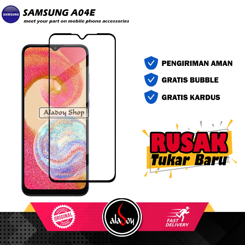 Tempered Glass Samsung A04E Anti Gores Layar Screen Protector