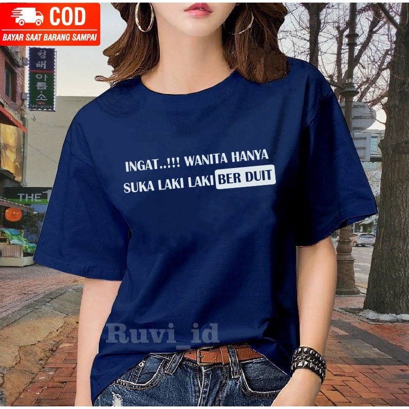 Ruvi_id-BELI 3 GRATIS HEADSET EXTRA BAS / KAOS DISTRO / KAOS KATA-KATA KEKINIAN / KAOS WANITA / KAOS PRIA / KAOS WANITA KOREAN STYLE / KAOS OBLONG / BLUS / T-SHIRT / ATASAN WANITA DEWASA / ATASAN REMAJA / KAOS OVERSIZE / KAOS IMPORT / BAJU MURAH