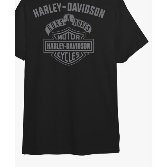 Kaos guns n roses skull harley davidson - XL
