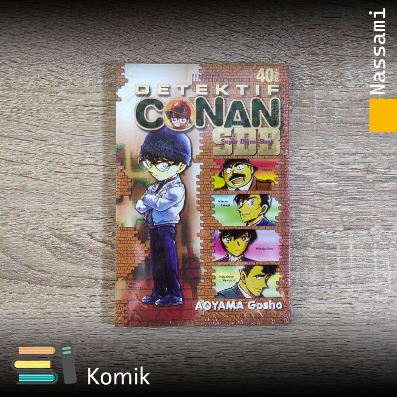 Komik Detektif Conan 40 +plus SDB