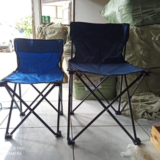 Kursi lipat ukuran besar ~ bangku portable camping stock ready