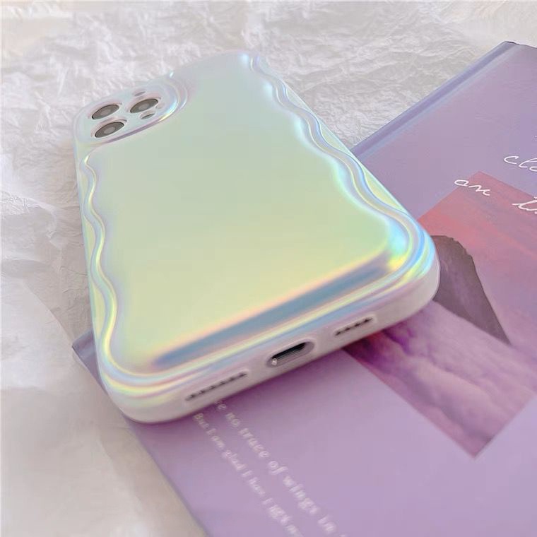 [TPC] Soft Case Iphone Hologram Fairy Matte Gradasi Laser Case Cute Korean Silicone Soft Case Shockproof Protection Camera Hologram Rainbow CASE IPHONE X XS MAX XR 11 12 13 PRO PROMAX - IP064