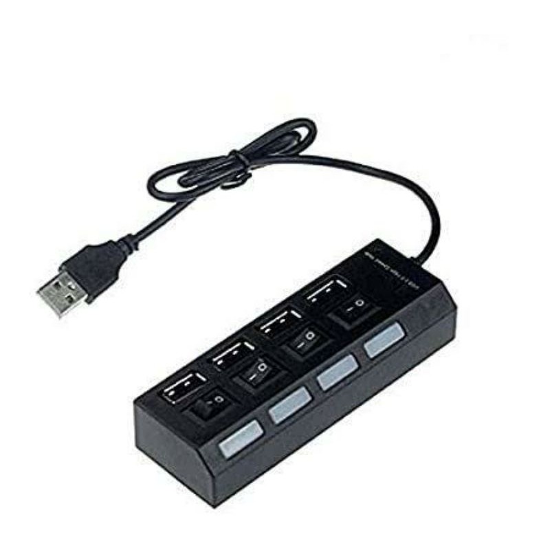 USB Hub 4in1 4 Port Swith On/Off