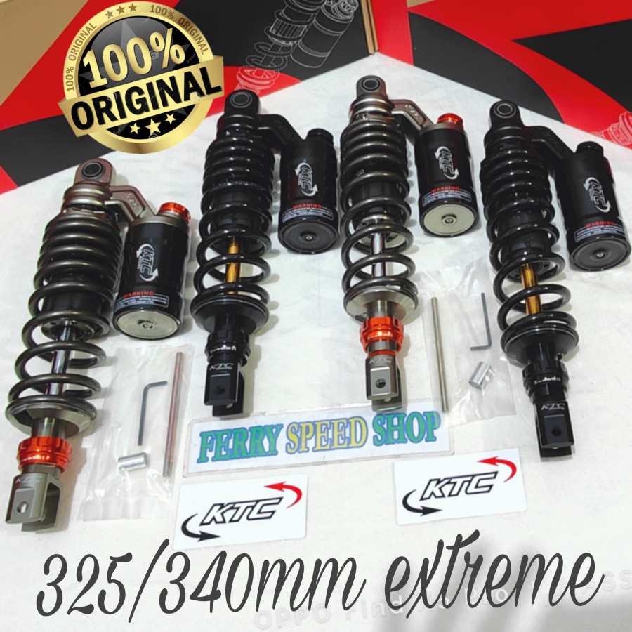 {duniastore} SHOCK TABUNG KITACO KTC EXTREME VARIO 125 - VARIO 150 BEAT NEW FI