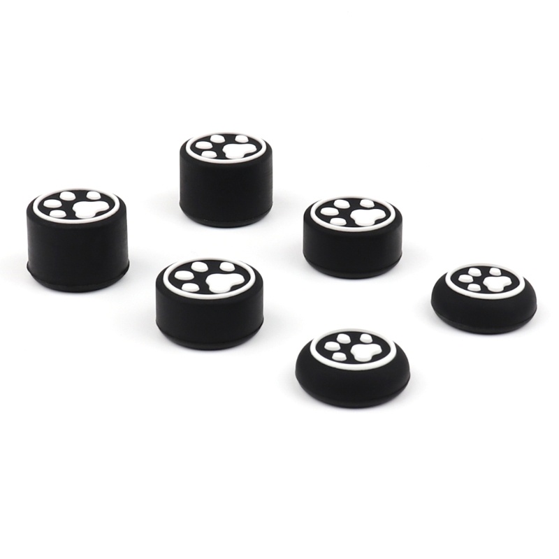 Btsg 6pcs Controller Thumb Grips-Caps Penutup Cakar Kucing Untuk PS5/PS4/NS Pro