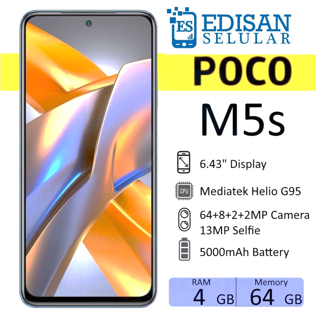 Xiaomi Poco M5s 6/128 GB Garansi Resmi