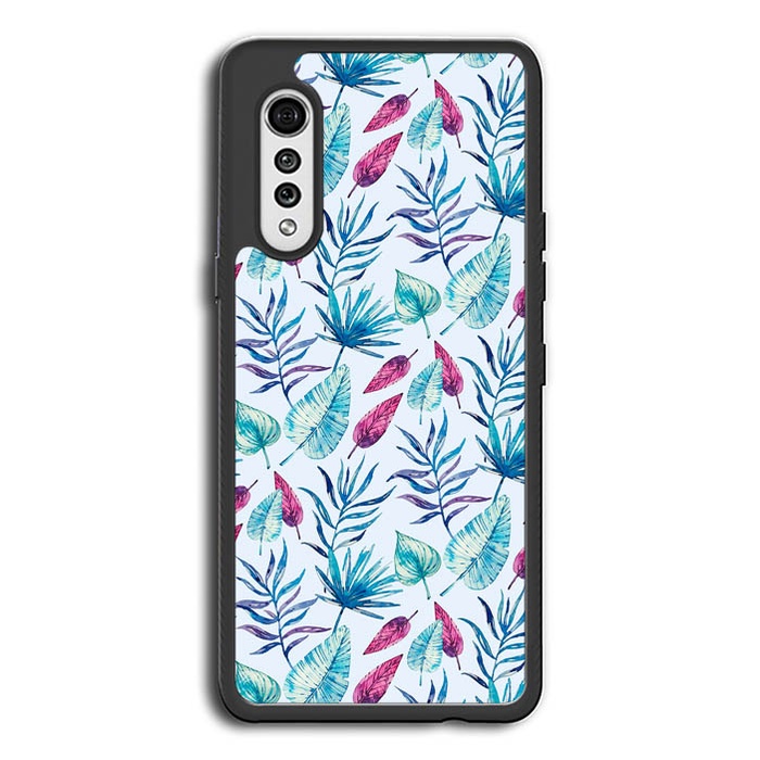 Hardcase Casing Hp Case LG Velvet V60 V50 V40 ThinQ 5G Floral Flower Pattern YD0355