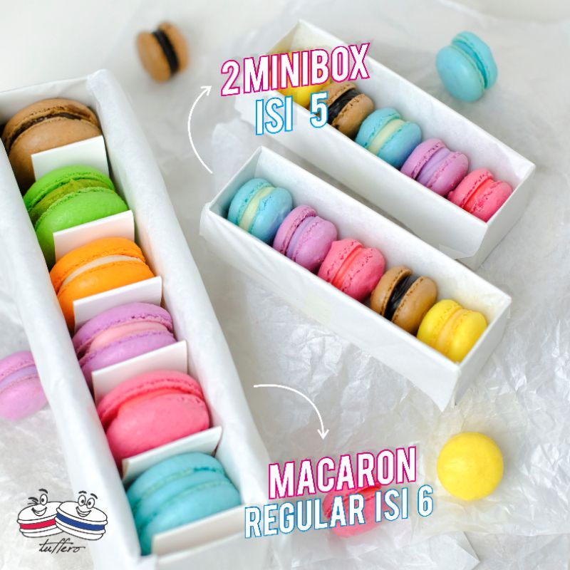 

Macaron Paket 2 Box Macaron Mini dan 1 Box Macaron Reguler