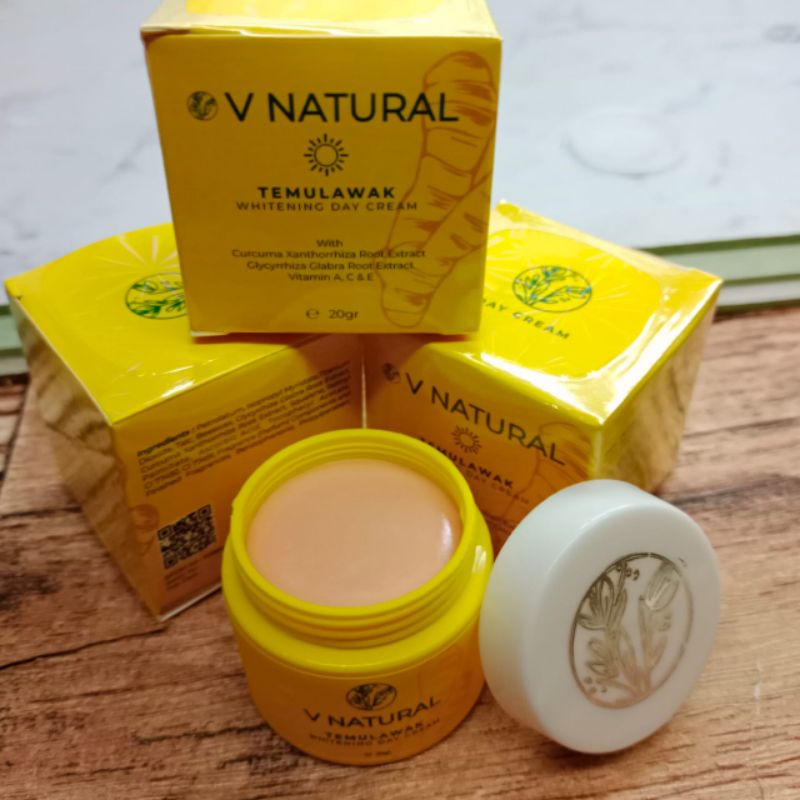 VNATURAL (5IN1 FACIAL FOAM) PAKET TEMULAWAK ORIGINAL BPOM V NATURAL 5IN1