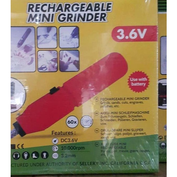 Mini drill / mini grinder / Gerinda Mini DC set 60 Pcs