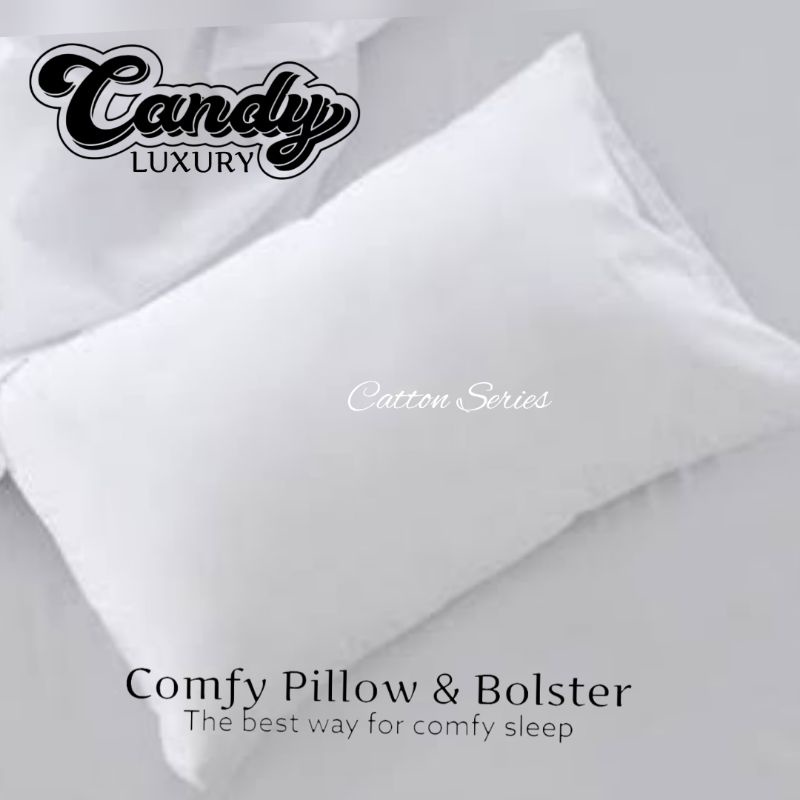 [1PCS] BANTAL KEPALA - GULING CANDY LUXURY CATTON SERIES