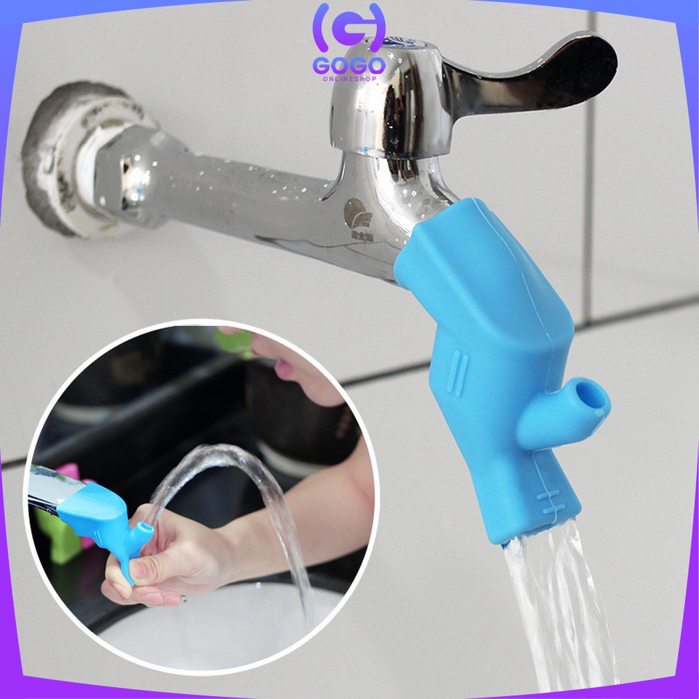 GOGO-C639 Sambungan Kran Air Portable Bahan Silikon Elastis Serbaguna / Faucet Silicon Extension Keran Air Wastafel Cuci Piring