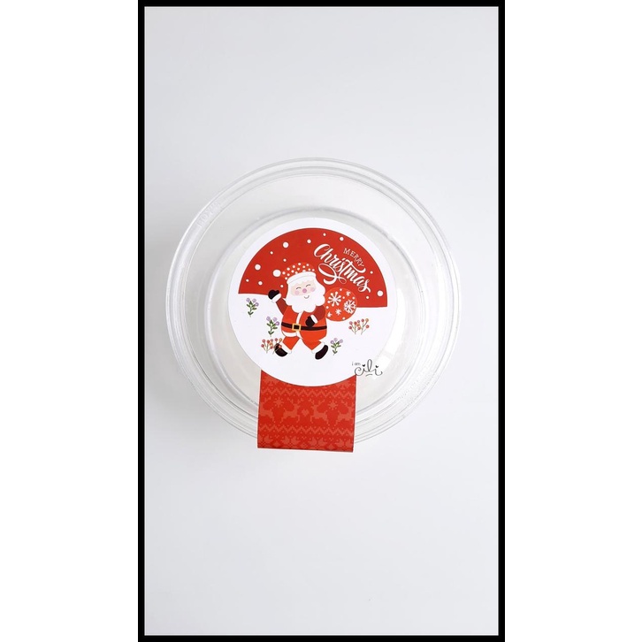 

(Sc026) Stiker Natal Christmas Santa Untuk Toples 500Gr (Uk 8X15Cm)