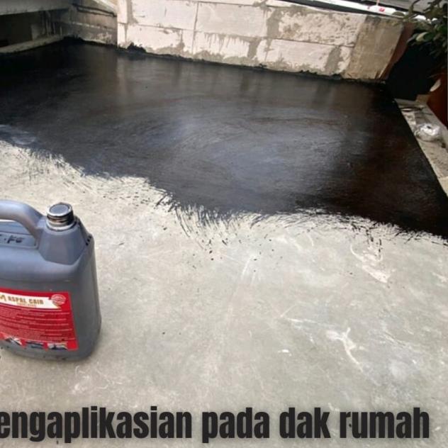 Aspal emulsion/Asphalt emulsion/Aspal cair/ pelapis anti bocor 5kg