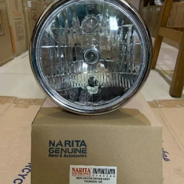 Narita. reflektor lampu depan thunder 125