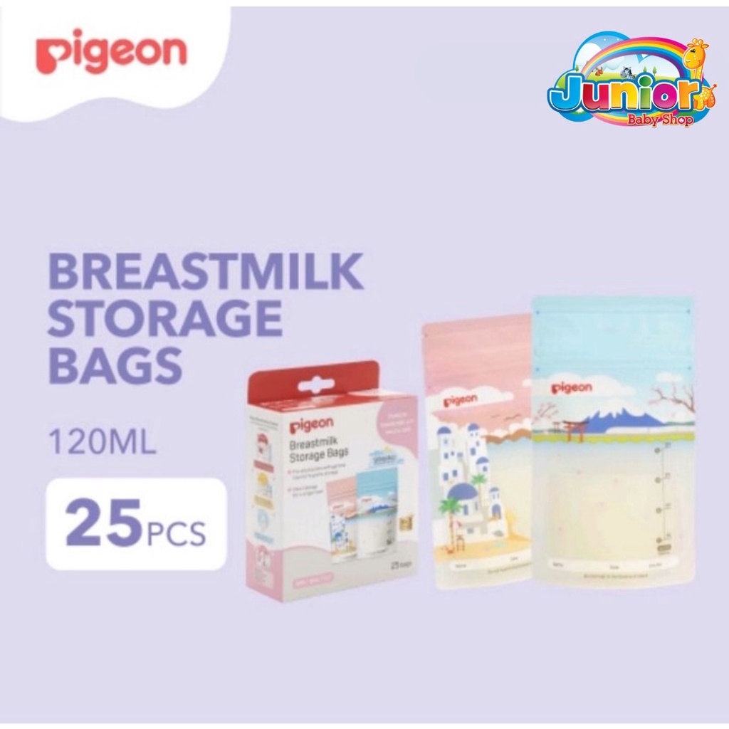 Pigeon Breastmilk Storage Bags 120ml 25 pcs