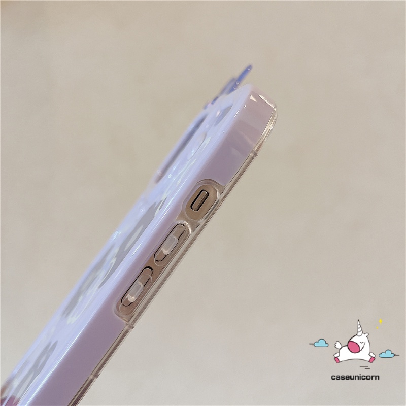 Flower Case Samsung A50 A14 A04E A04 A13 A12 A32 A50s A30s A51 A52 A52s A31 A22 A23 A04s M32 A33 A53 A73 A11 A21s A71 A53 A03 A03s A02s Bow Little Monster Lens Soft Flowers Cover