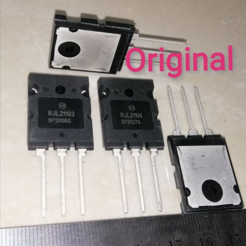MJL21193 MJL21194 MJL 21193 21194 MJL21193G MJL21194G Sepasang Final - Original