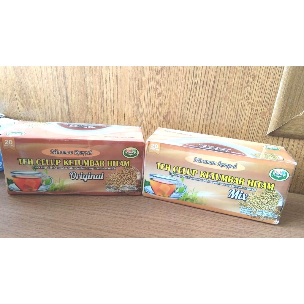 

Teh Celup Ketumbar Hitam Mix & Original