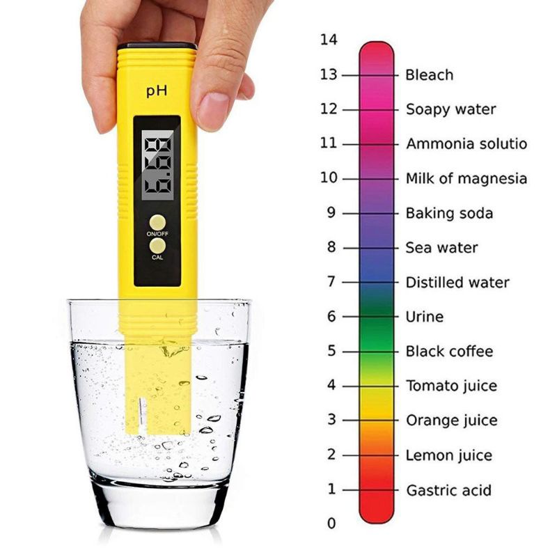 Ph Meter Alat Ukur Air Hidroponik Ph Air Alat Ukur Digital