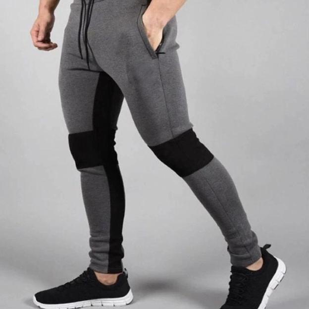 Celana Jogger Pants Yemeke Pria Celana Joger Panjang Cowok Training - Mocca