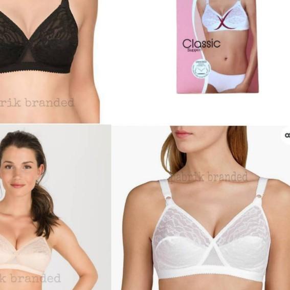 pabrik branded playtex senza ferretto wireless bra beha daleman murah - White 36C