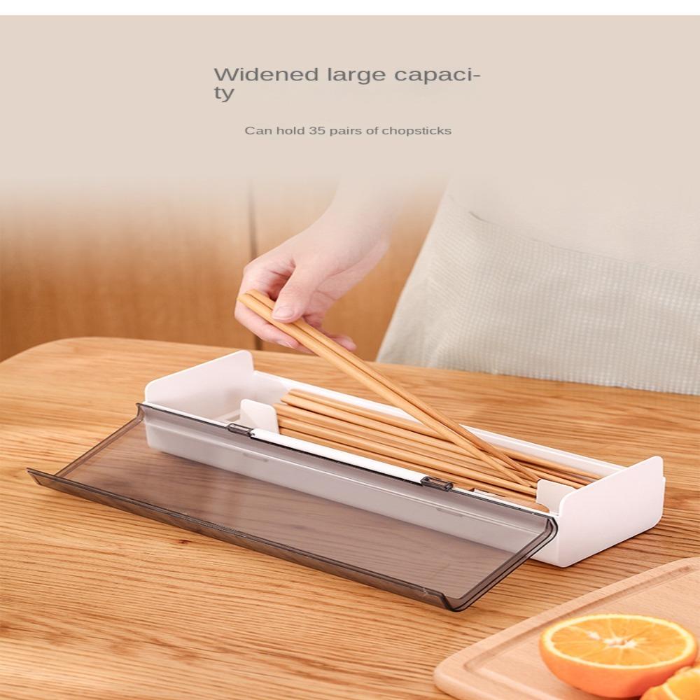 Solighter Tempat Sumpit Garpu Sendok Tahan Lama Organizer Alat Dapur Cutlery Dryer Drainer Shelf