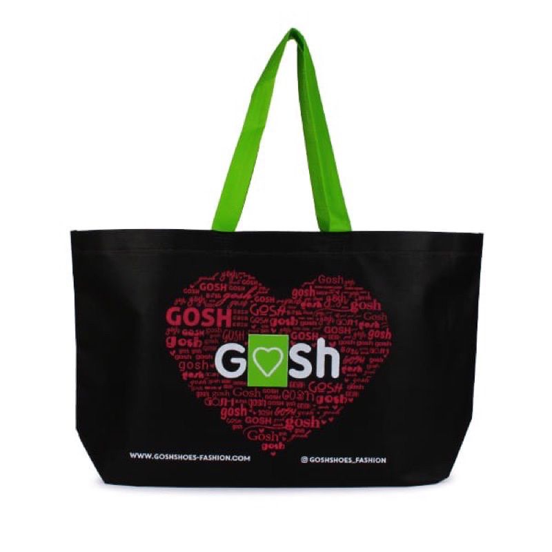 

PAPERBAG GOSH KAIN HITAM/PINK