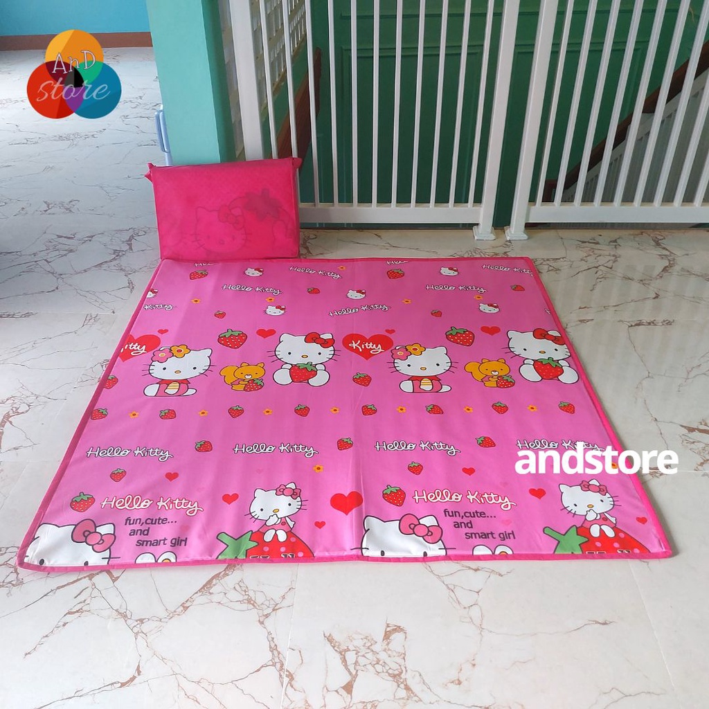 KARPET KARAKTER-TIKAR KARAKTER -KASUR LANTAI dan SET BANTAL-GULING ANAK KARAKTER