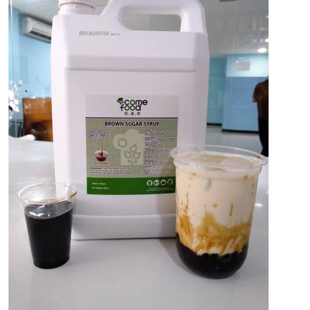 

Brown Sugar Cair Import Taiwan COME FOOD | Gula Aren Liquid 5kg BPOM ツ