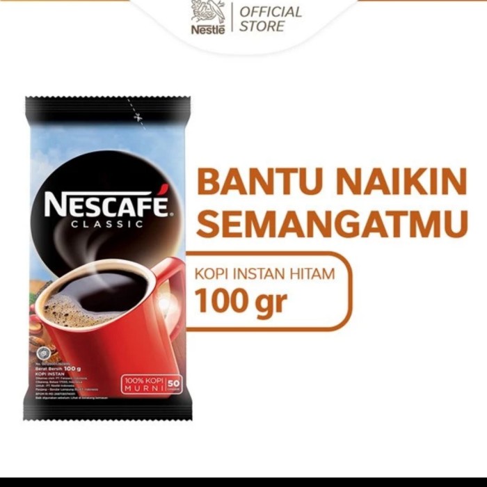 

NEW kopi instant nescafe classic 100 gr