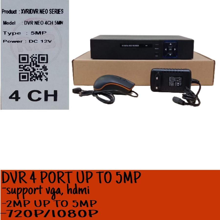 Dvr Cctv 4 port New - Dvr Cctv murah