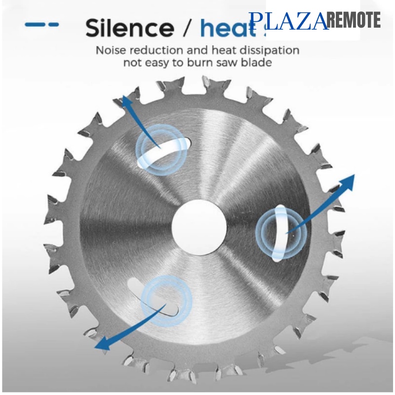 DIAMOND SAW BLADE MATA GERGAJI 4INCH PEMOTONG KAYU PVC ALUMUNIUM DUA SISI BULAK BALIK