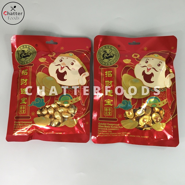 Coklat Koin Imlek / Coklat Koin Emas Chen Liang Ji / Coklat Koin Emas 258gr