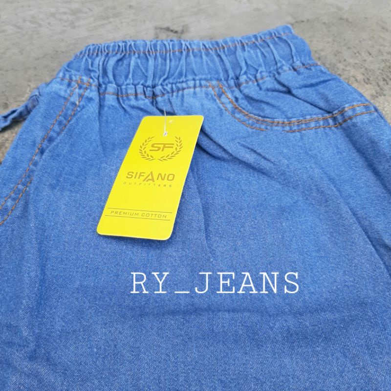 Celana jumbo wanita joger jeans jumbo wanita jeans pinggang karet wanita joger pants denim