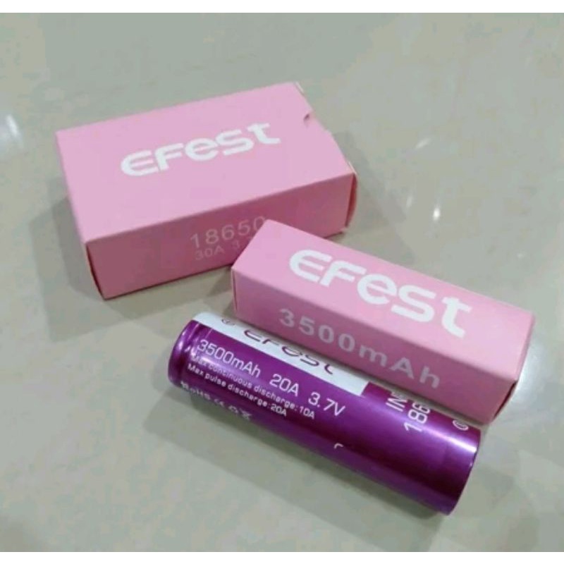 baterai batre efest 3500mah