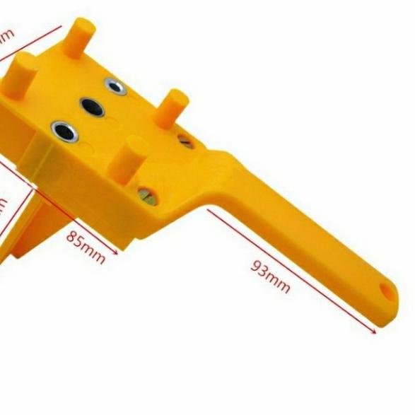 Dowel jig + mata bor dowel, dowel kayu plus mata bor dowel