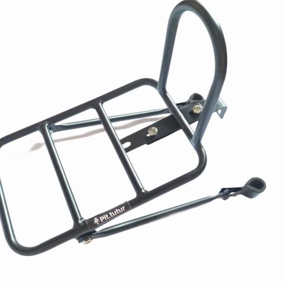 KERANJANG SEPEDA FRONT RACK PANNIER FEDERAL - rack eyelet