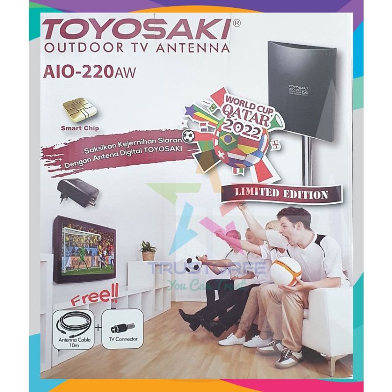 antena digital/antena tv/antena stb/antena toyosaki 220