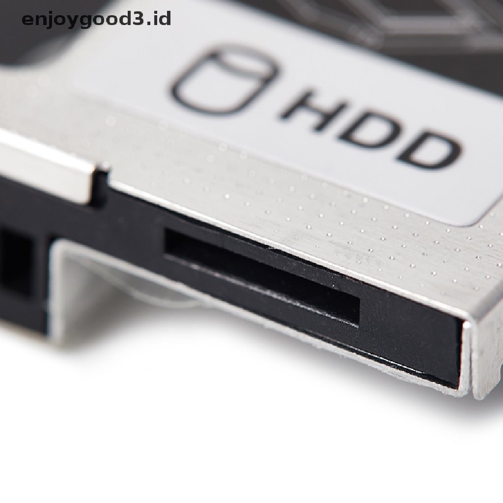 Caddy Hardisk HDD SSD SATA 2nd 12.7mm Tanpa Sekrup Untuk Laptop CD DVD-ROM