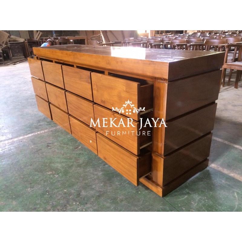 Set Furniture Minimalis Jati Jepara