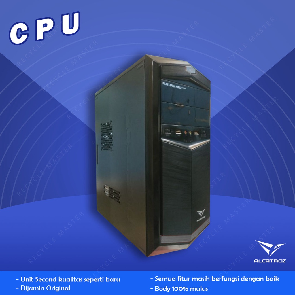 CPU Rakitan Core i3 Alcatroz SECOND