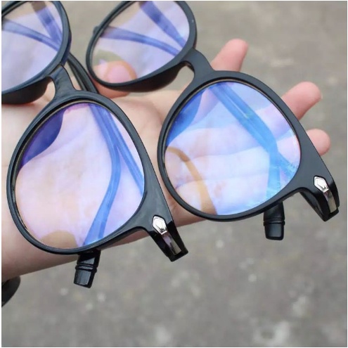 KACAMATA ANTI RADIASI Wanita Pria Frame Sunglasses Lensa Transparan Impor Kacamata KOREA BG KC005