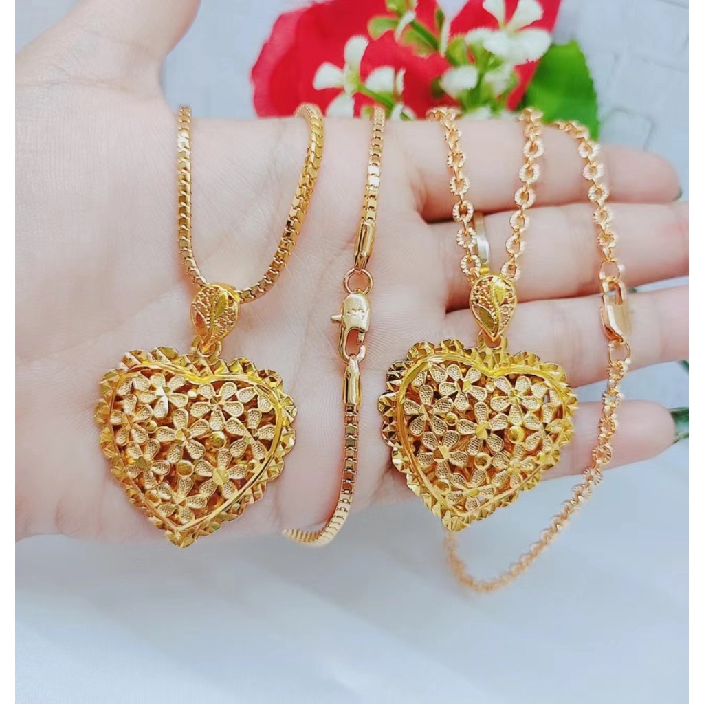 Kalung Xuping Lapis Emas 24K Perhiasan Fashion D05/D06