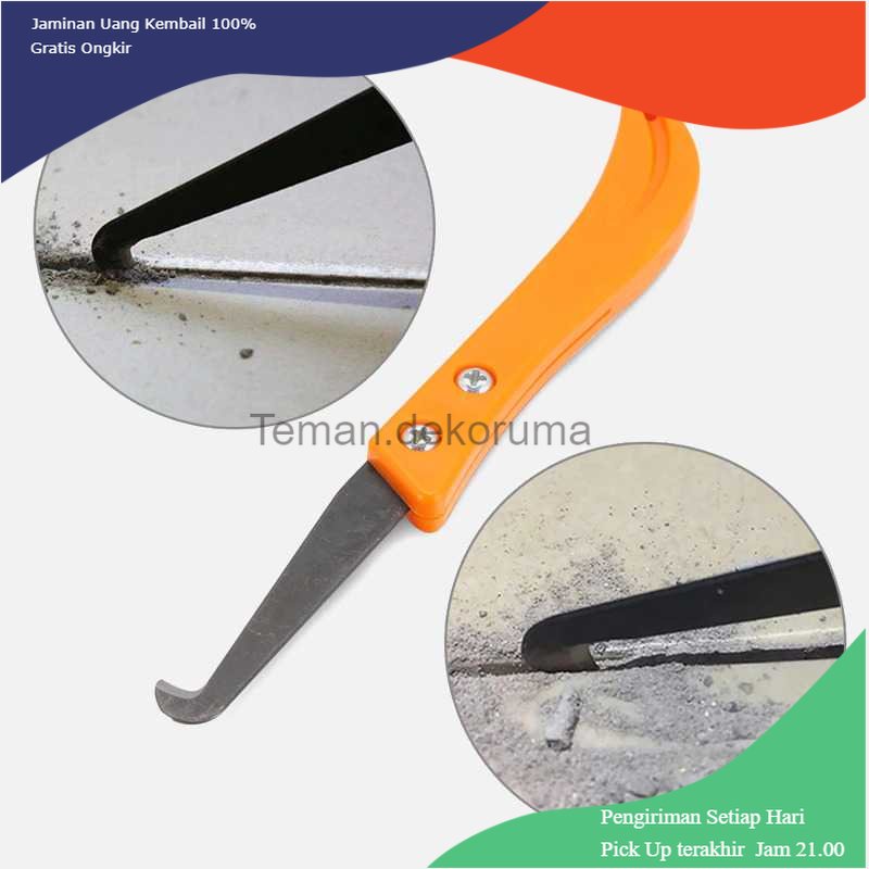 TD-PR2 Alloet Tile Hook Knife Cleaning Tool Pembersih Celah Lantai - ALT1