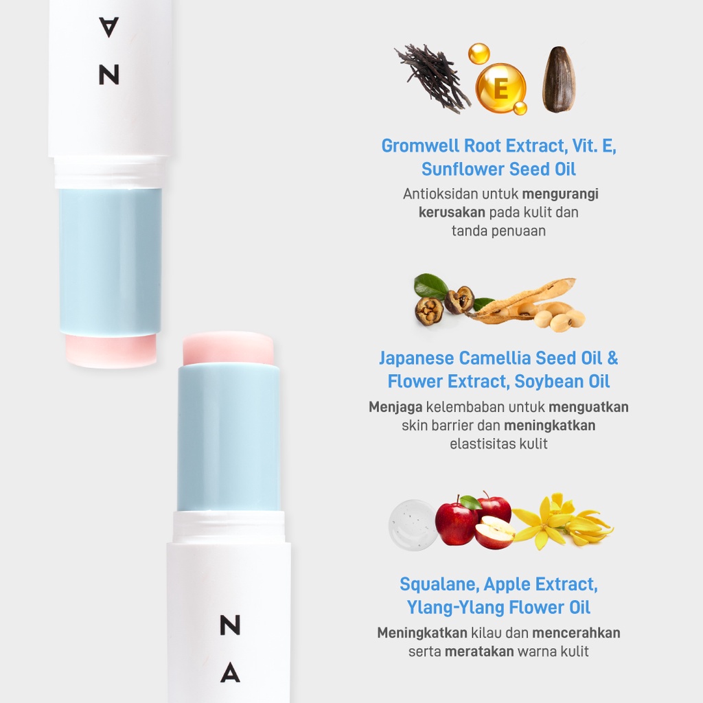 𝐑𝐀𝐃𝐘𝐒𝐀 - NAMA Power Balm 3-in-1 Anti-Wrinkle Moisturizing Stick