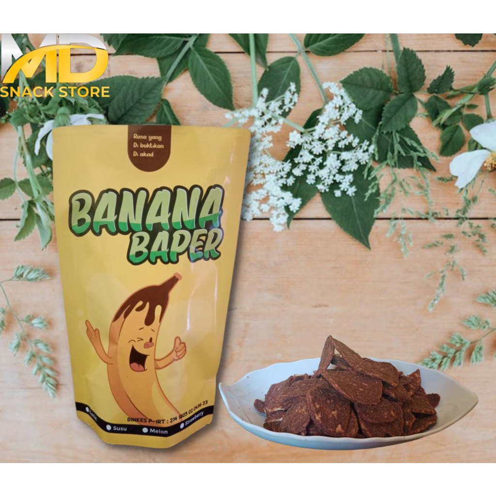 

Keripik Pisang Coklat Lampung BANANA BAPER