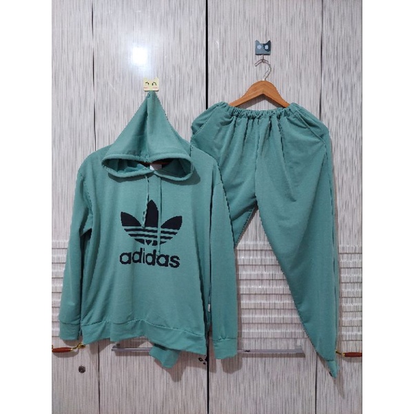 [BISA COD] TSC SETELAN OLAHRAGA HOODIE BRAND THERESIA