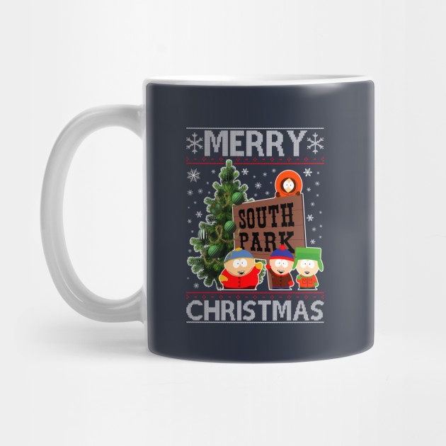 South Park Merry Christmas Knit South Park Coffee Mug