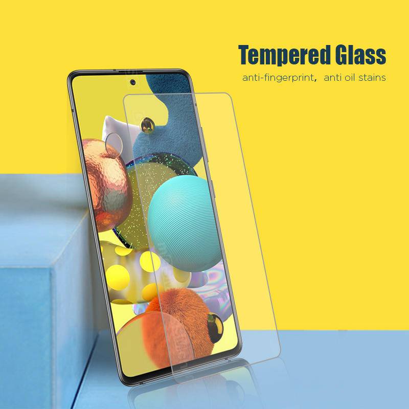 3pcs Pelindung Layar Tempered Glass Untuk Samsung Galaxy A10 A10e A10s A20 A20e A30 A30s A40 A40s A50 A50s A70 A70s S20 S6 S7 FE Lite 5G